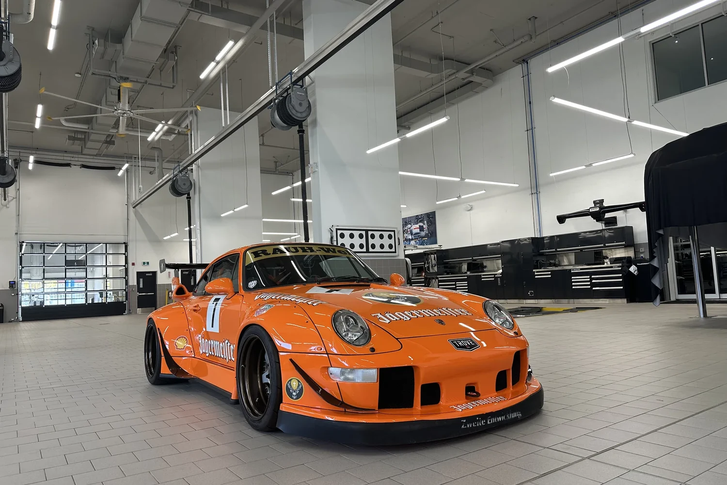 RWB Jägermeister in the studio