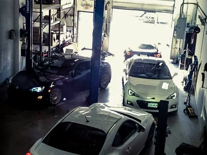 In the workshop