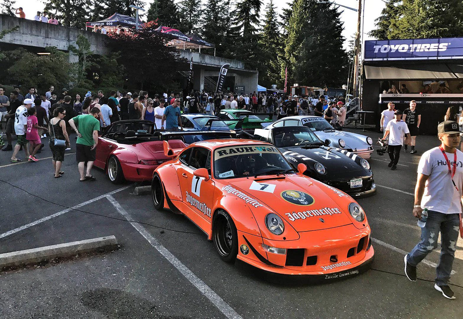 RWB Jägermeister at an event